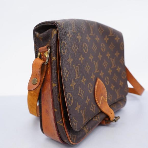 Louis Vuitton Shoulder Bag Monogram Cartesier GM M51252 Brown Ladies - Picture 2 of 16